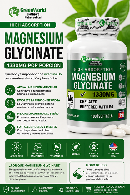 MAGNESIUM GLYCINATE 1.330 MG