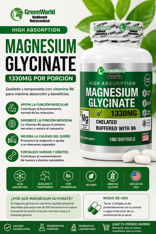 MAGNESIUM GLYCINATE 1.330 MG