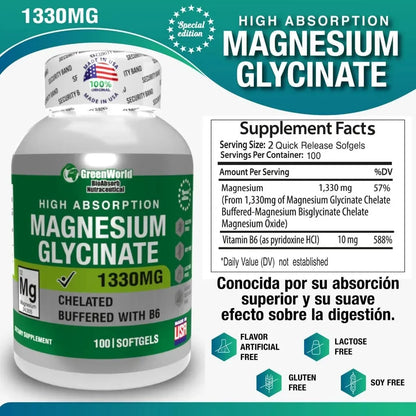 MAGNESIUM GLYCINATE 1.330 MG